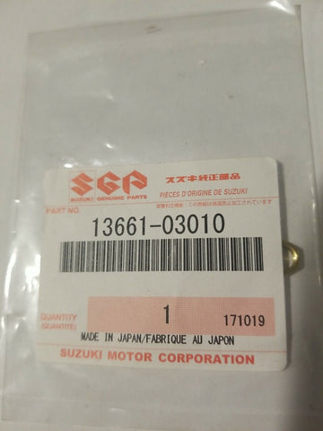 New OEM Carburetor Nut, Suzuki 13661-03010