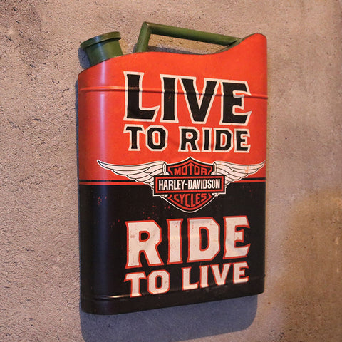 Jerry Can Harley Davidson Wall Decoration