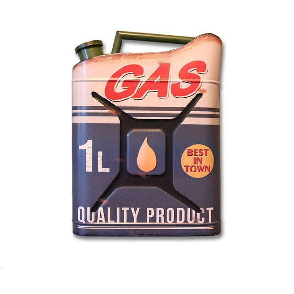 Jerry Can Gas Wall Decoration