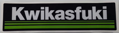 Kwikasfuki Sticker 200mm x 50mm