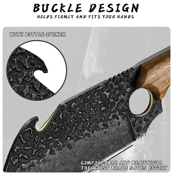 Boning Cleaver Hand Forged Knife