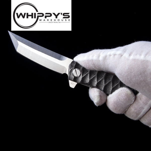 Folding Outdoor kitchen Chef Knife Steel Handle Knives Camping Survival Pocket Flipper Knife BBQ