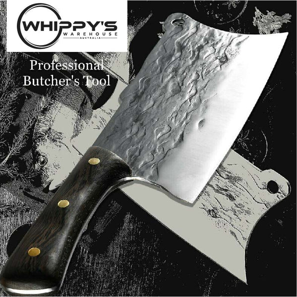 8 Inch Chinese Cleaver Forged Slaughter Boning Knife Professional Chef